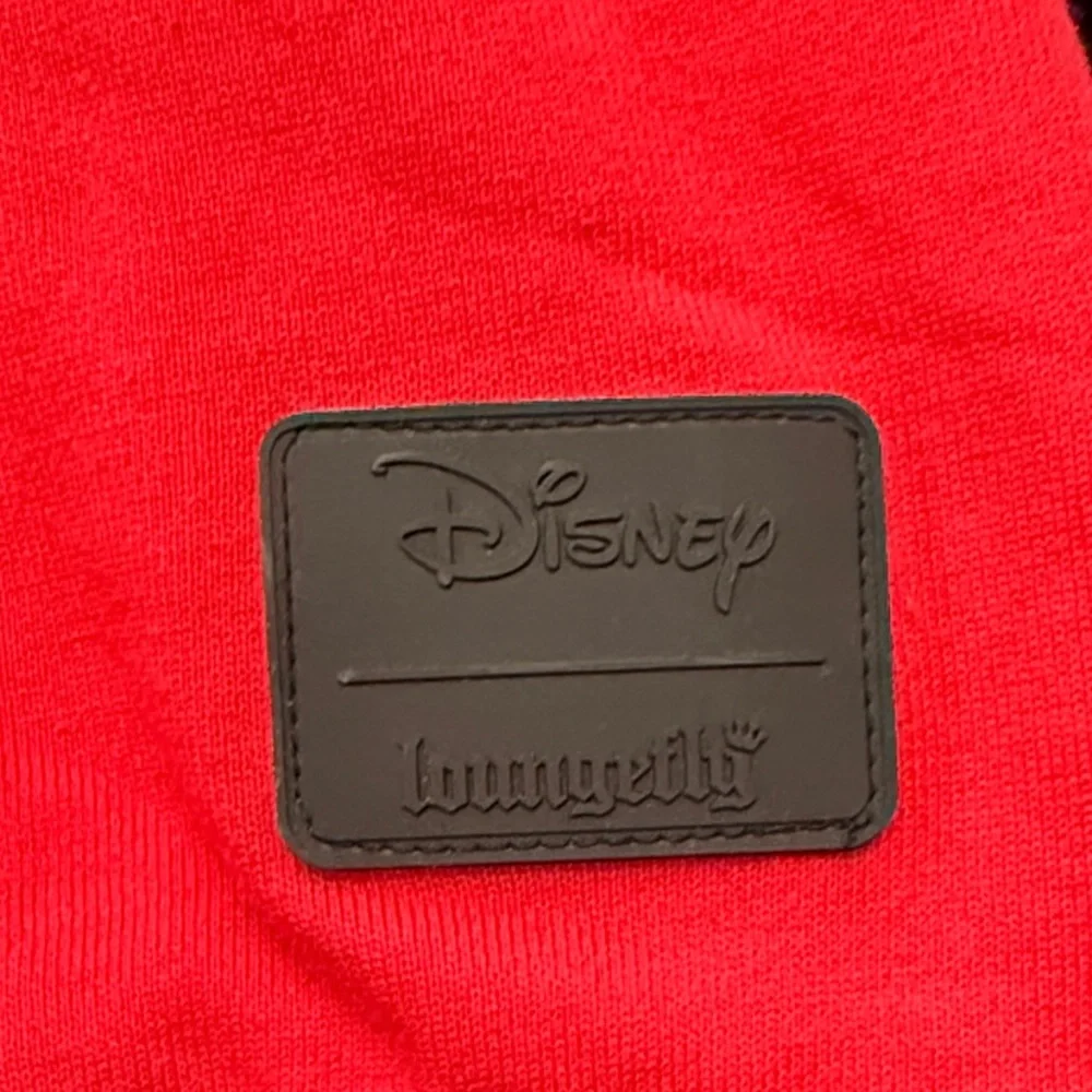 Loungefly Red and Black Evil Stitch Hoodie - Picture 2 of 4